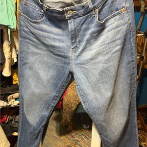 Levi's Classic Blue Boyfriend Jeans